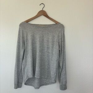 Oversized Gray Super Soft Comfy Loungewear Sweater
